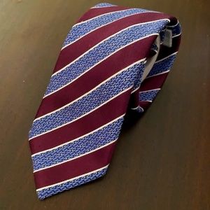 Ermenegildo Zegna Silver Necktie
